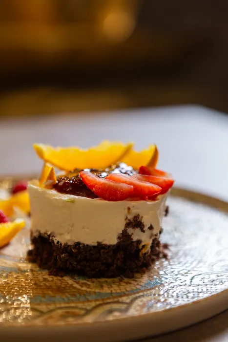 The house cheesecake